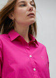 Dress with rhinestone detail sleeves