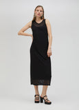 Tulle dress with matching rhinestone detail