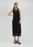 Tulle dress with matching rhinestone detail
