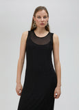 Tulle dress with matching rhinestone detail