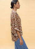 Spotted Print Kimono