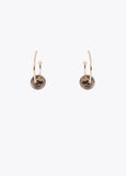 Hoop Earrings with Maxi Animal Print Bead