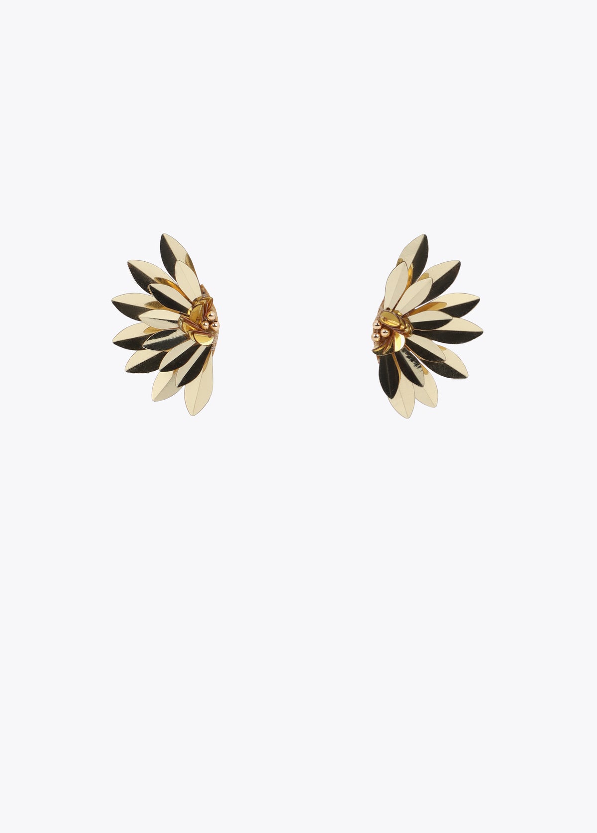 Fan Bead Earring