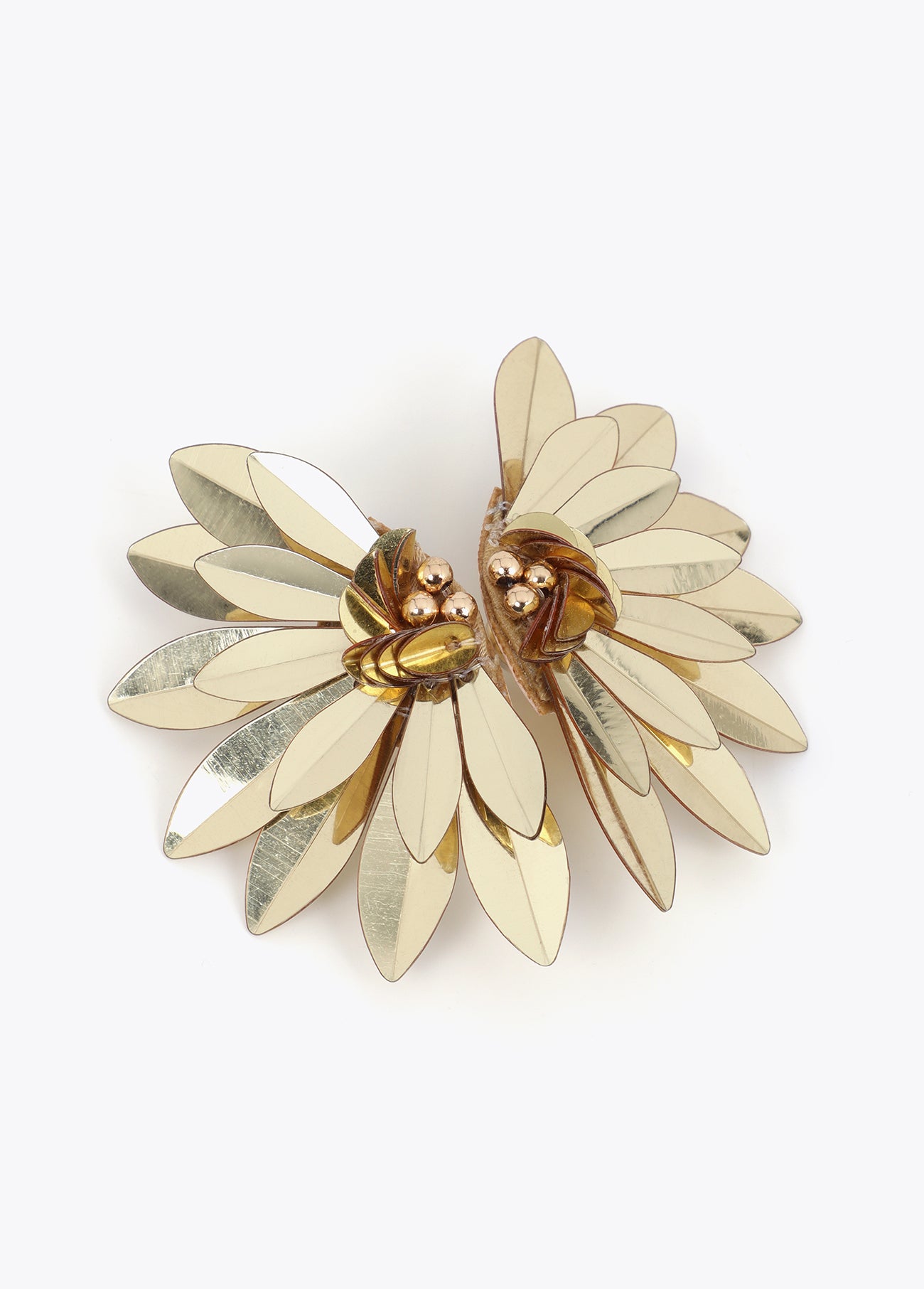 Fan Bead Earring