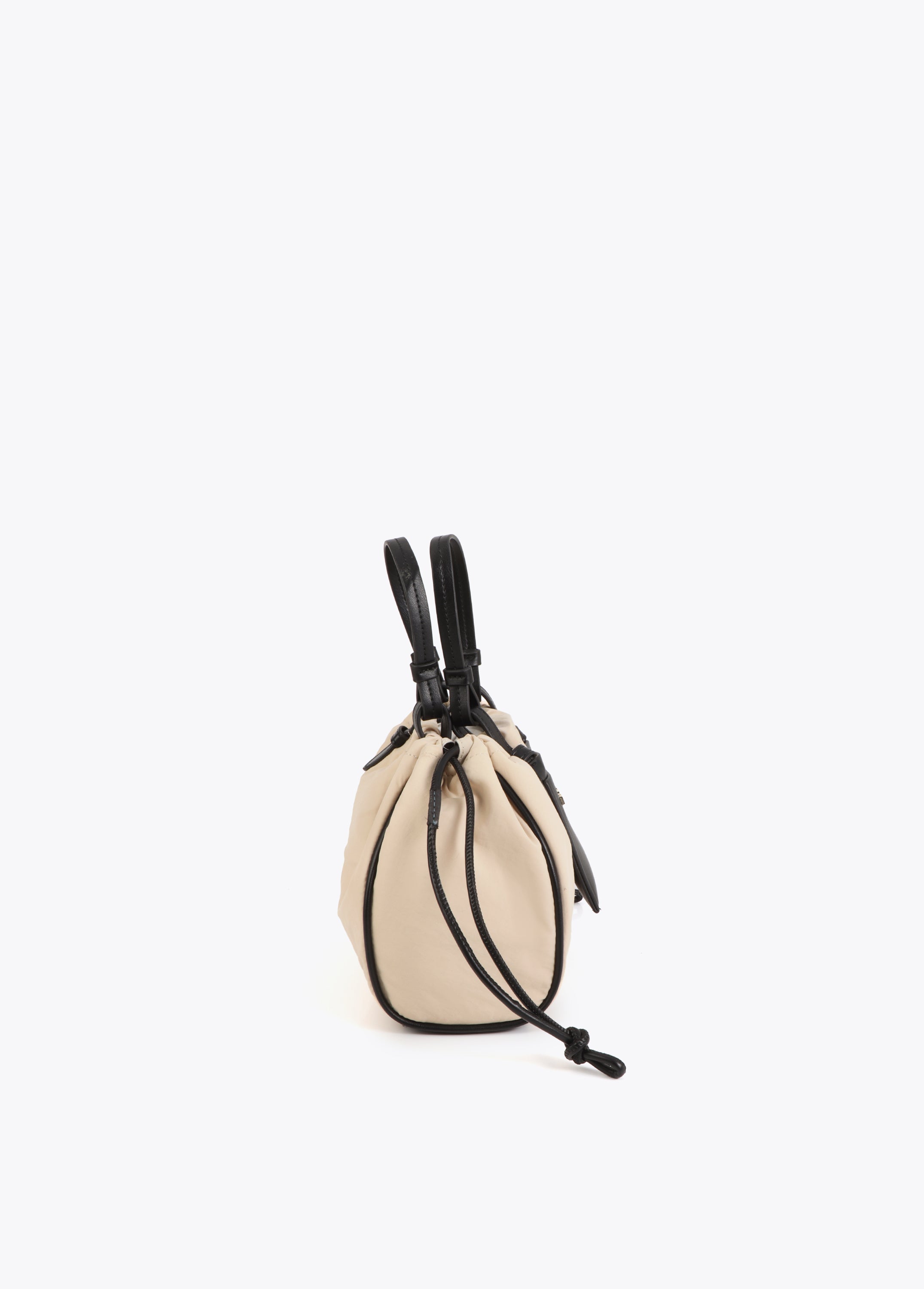 Mini shopper combined nylon and PU