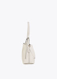 Faux Leather Crossbody Braided Handle and Bow