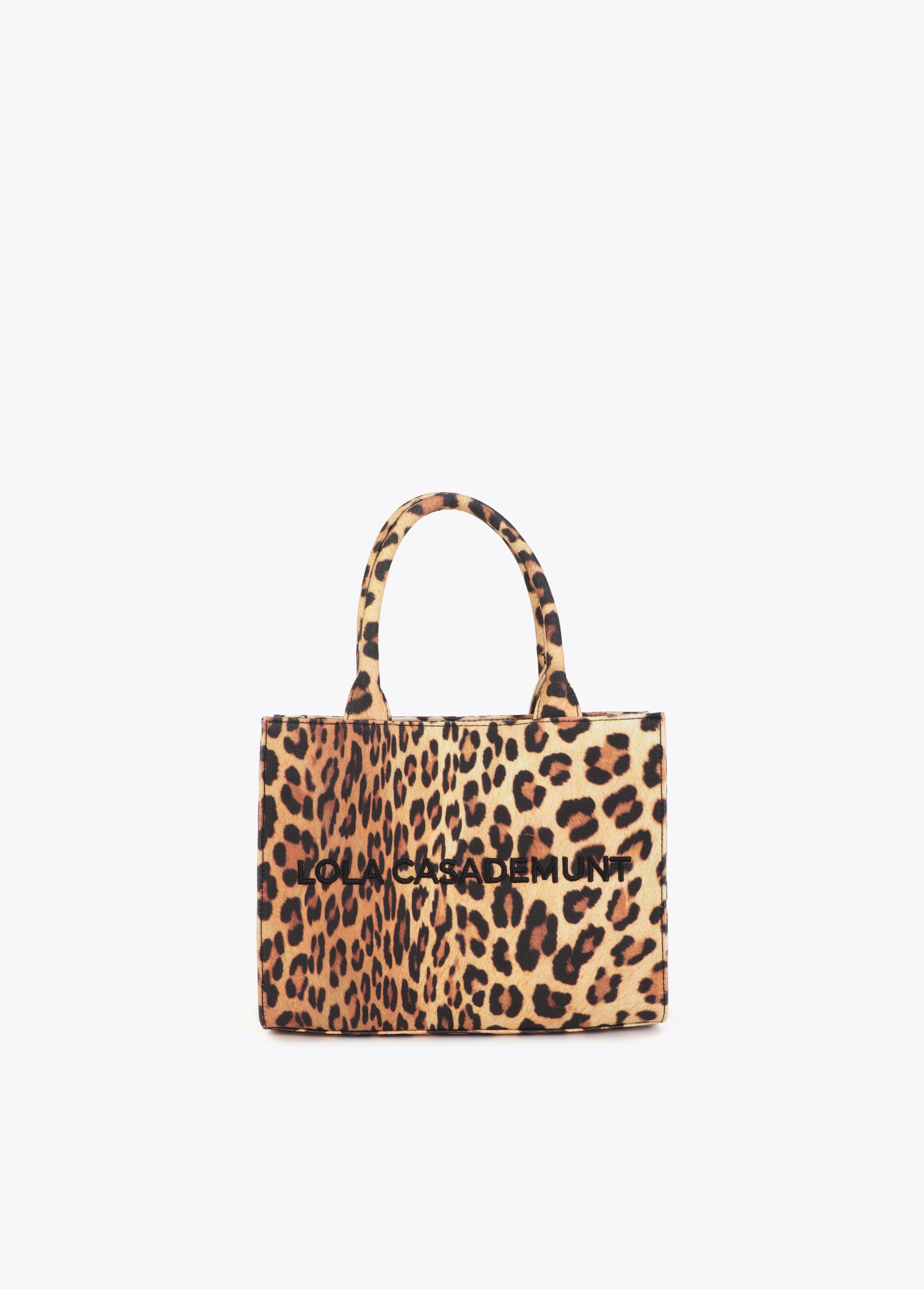 Leopard Print Mini Shopper