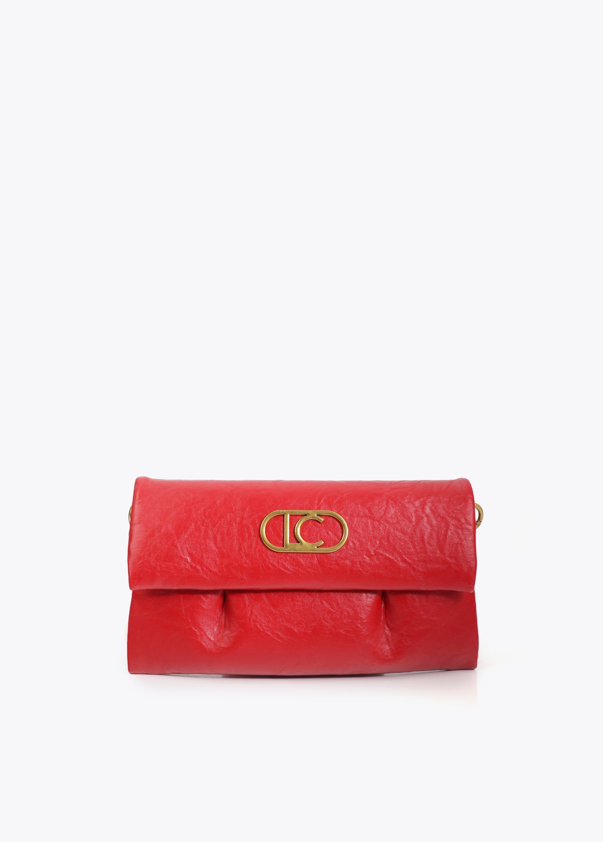 Flap Crossbody with Pleats