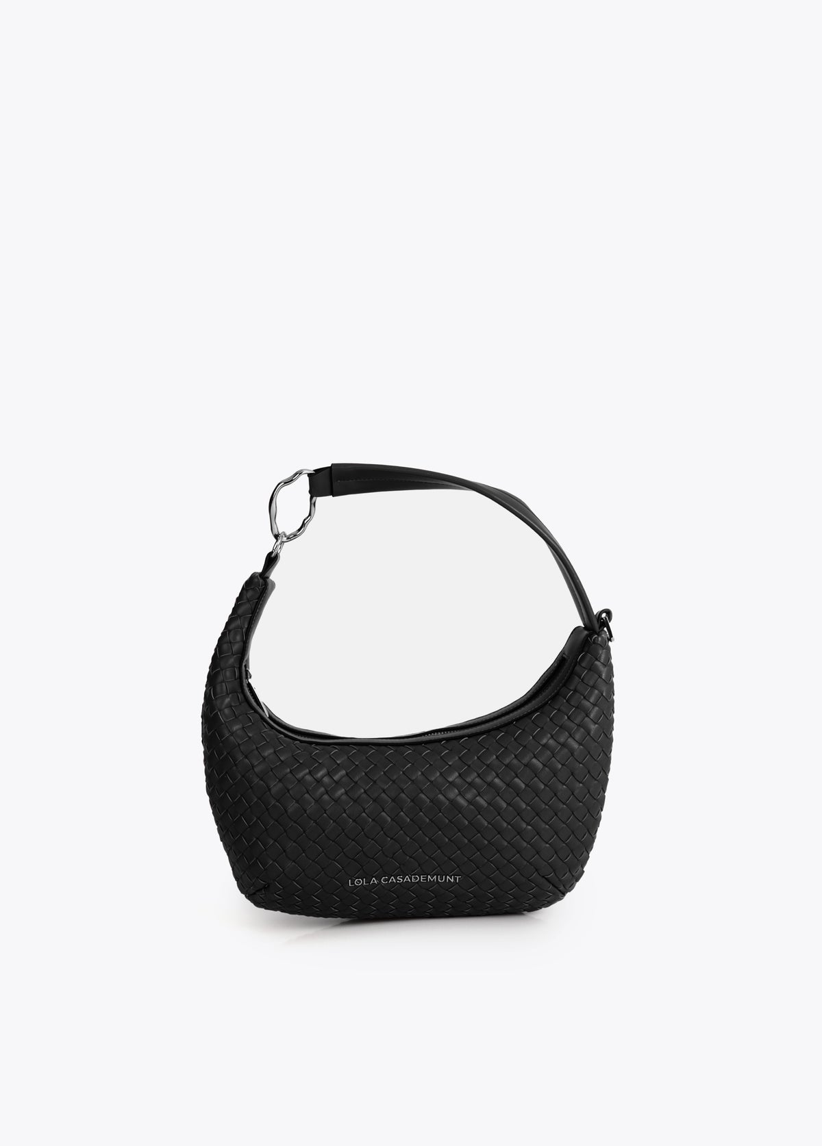 Woven Half Moon Bag