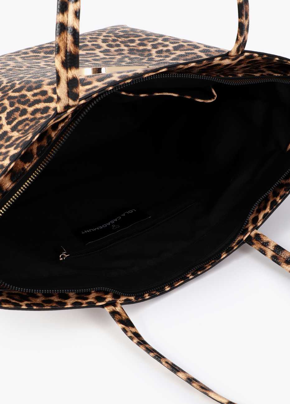 Basic Leopard Shopper