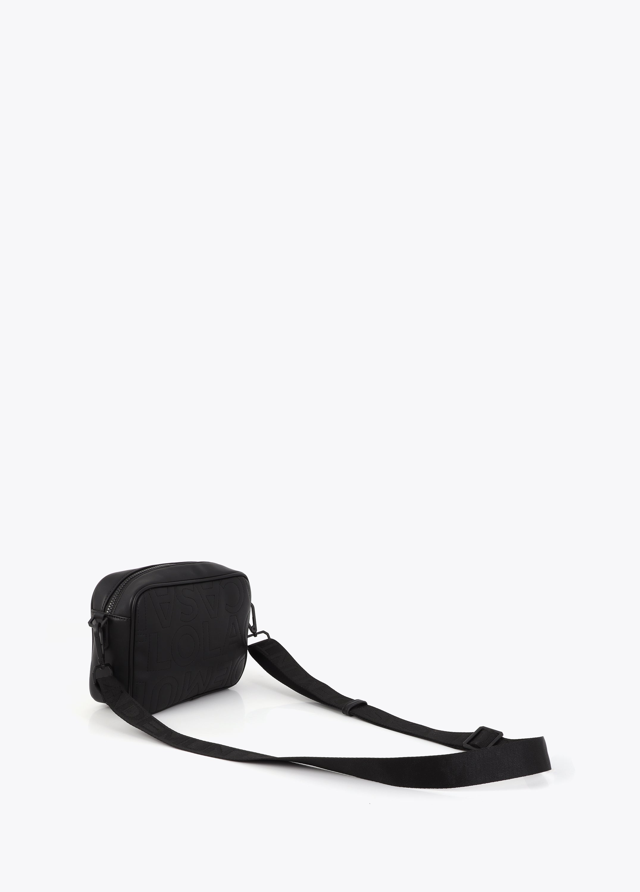 Monogram Stitching Crossbody Bag