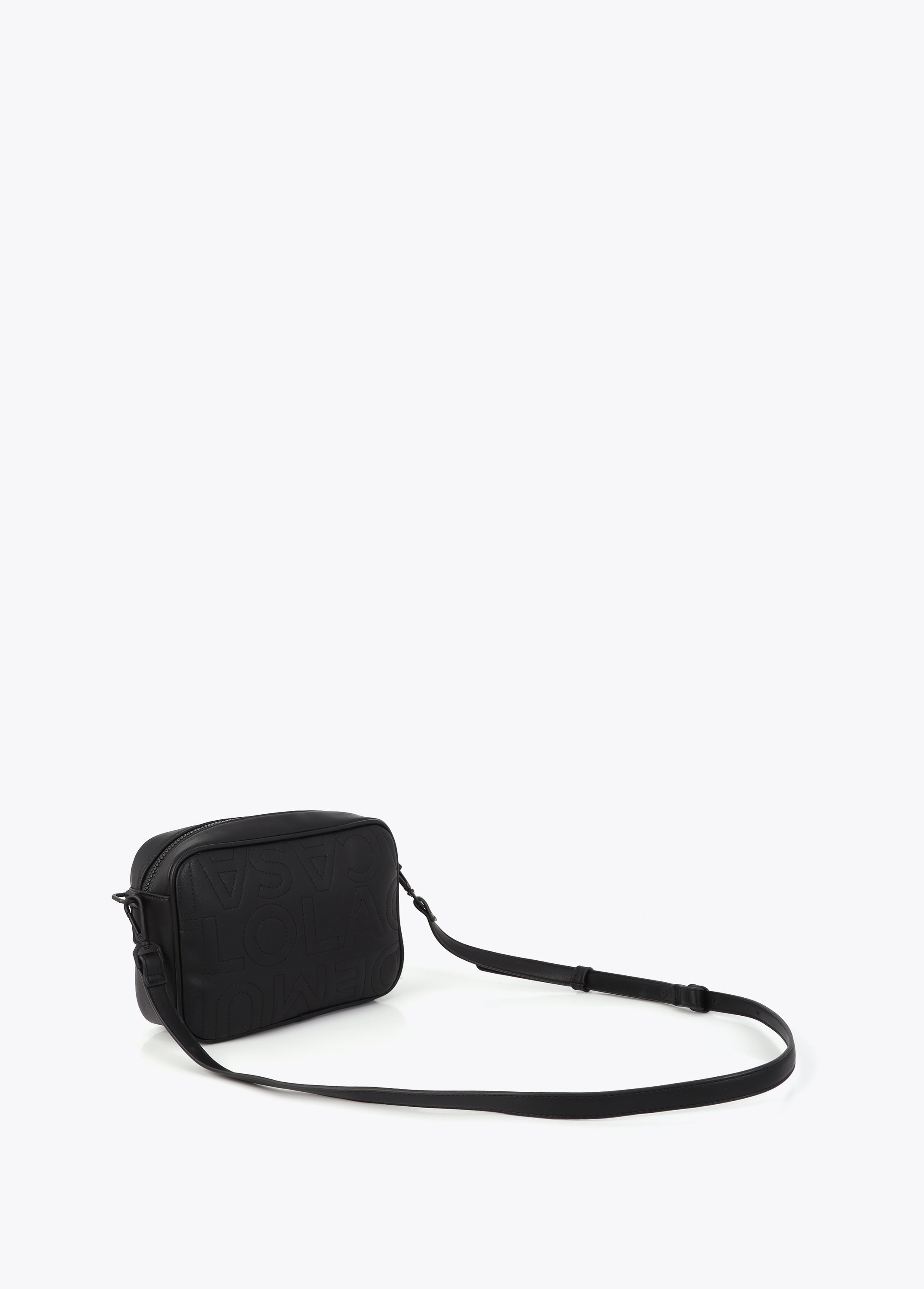 Monogram Stitching Crossbody Bag