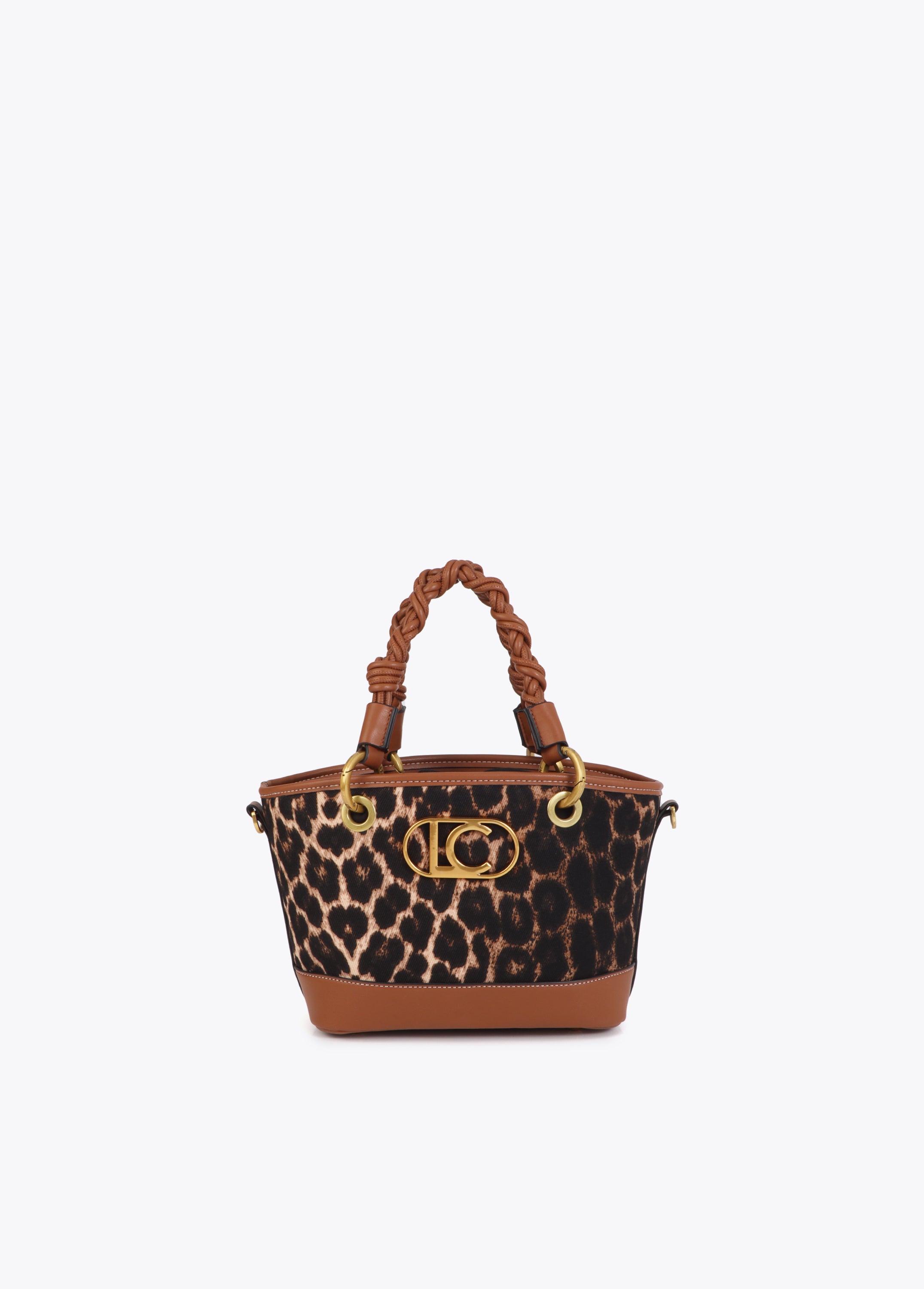 Mini Leopard Effect Tote