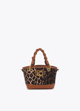 Mini Leopard Effect Tote