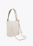 Contrast Handle Nylon Shopper