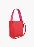 Contrast Handle Nylon Shopper