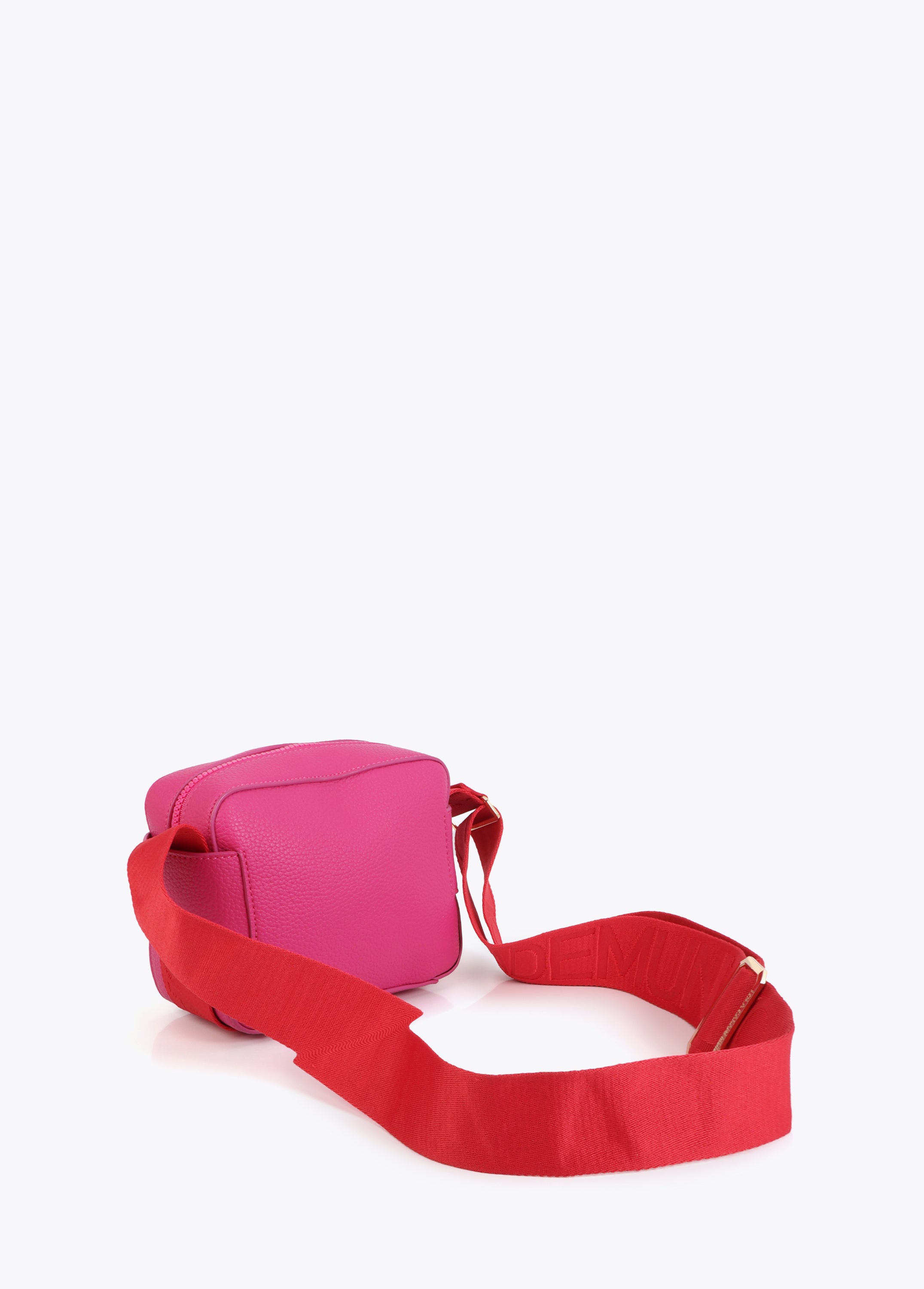 Contrast Strap Nylon Crossbody