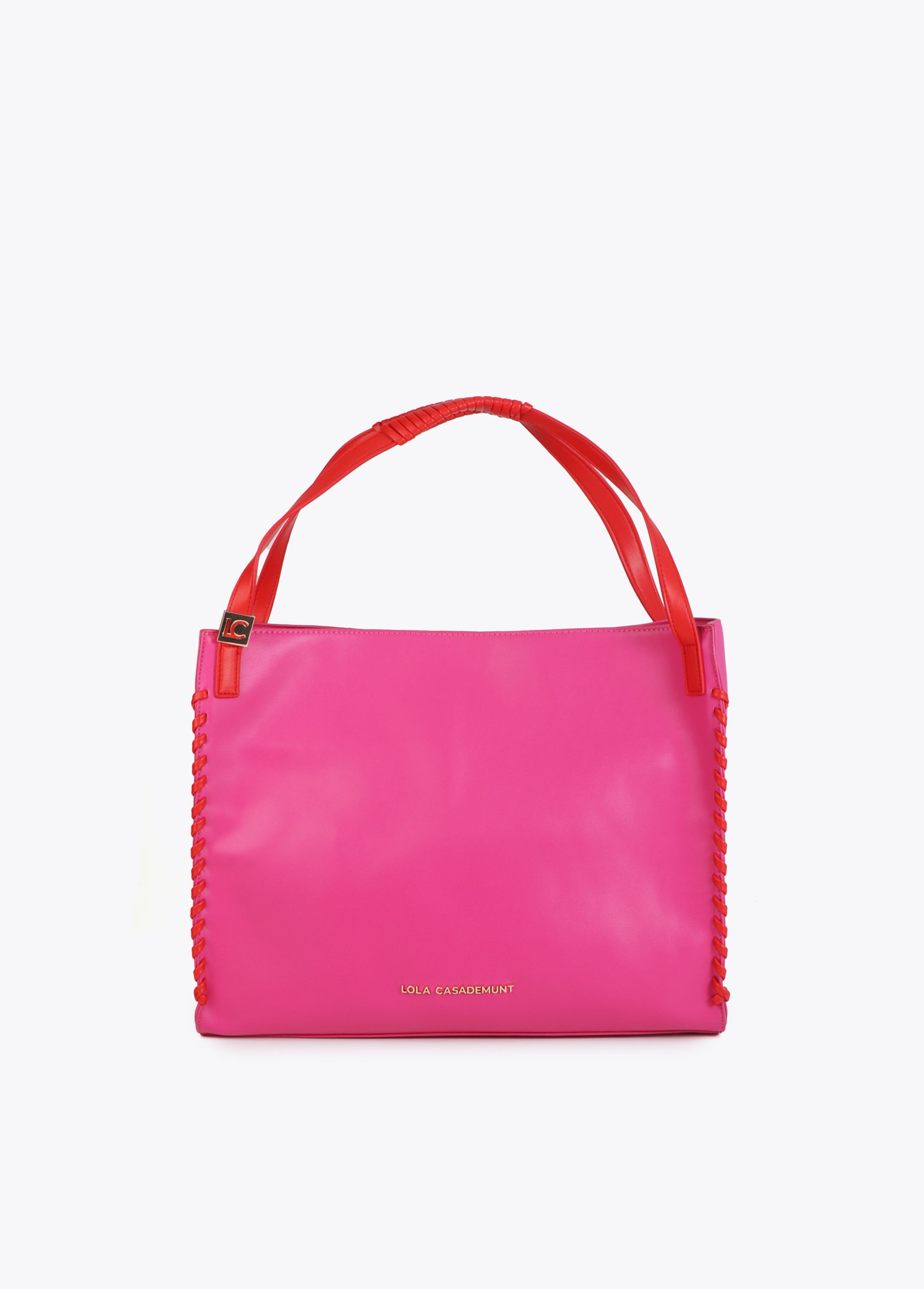 Shopper with Contrasting Braided Detail