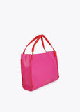 Shopper with Contrasting Braided Detail