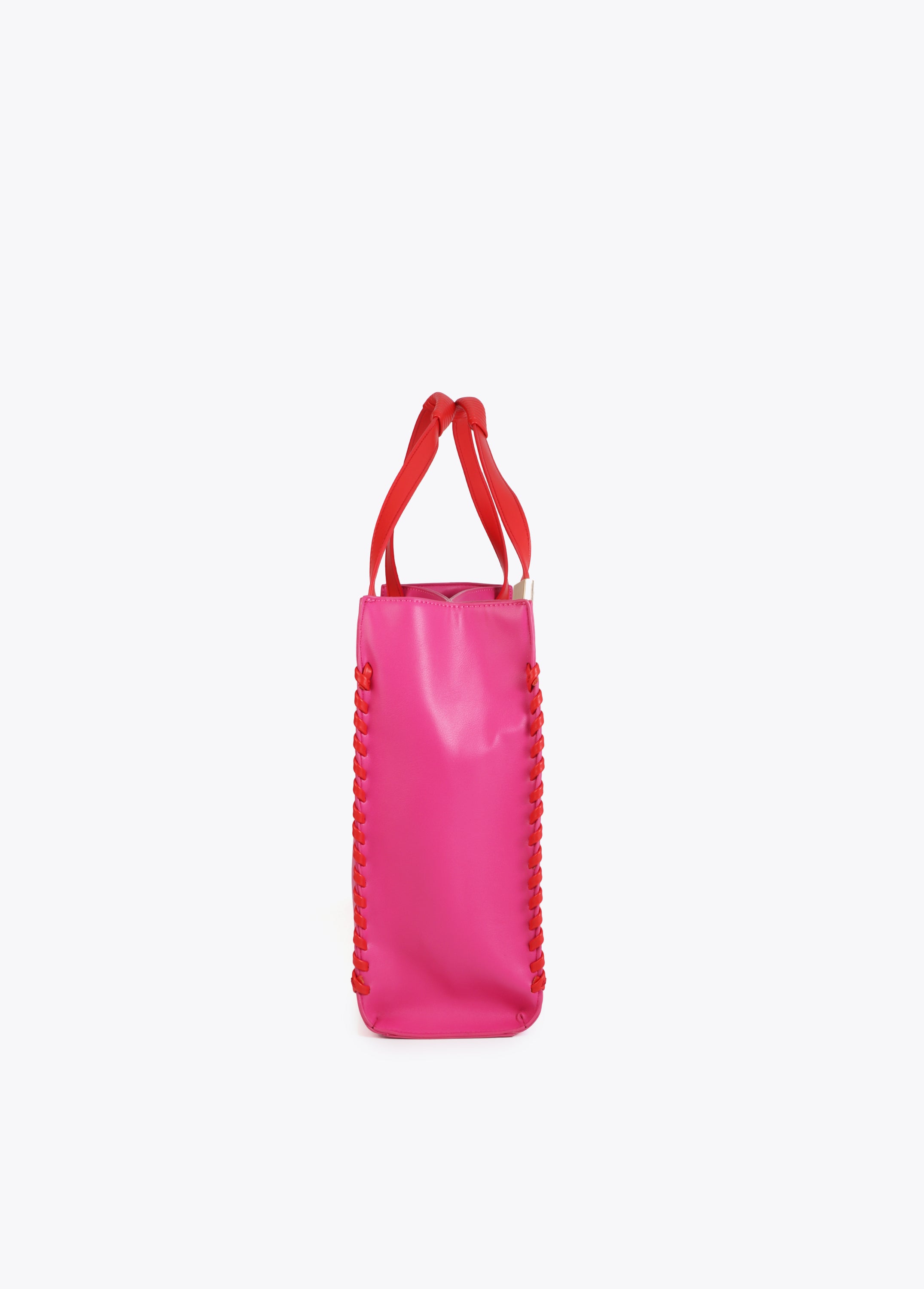 Shopper with Contrasting Braided Detail
