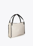 Shopper with Contrasting Braided Detail