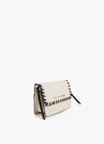 Crossbody Bag with Contrast Braided Detail