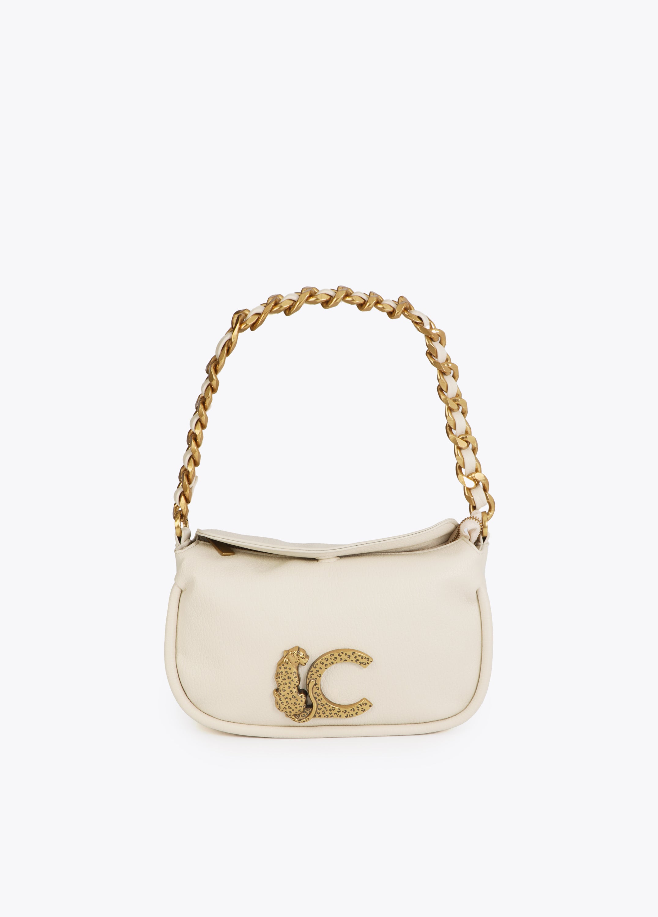 Animal Chain Detail Handbag