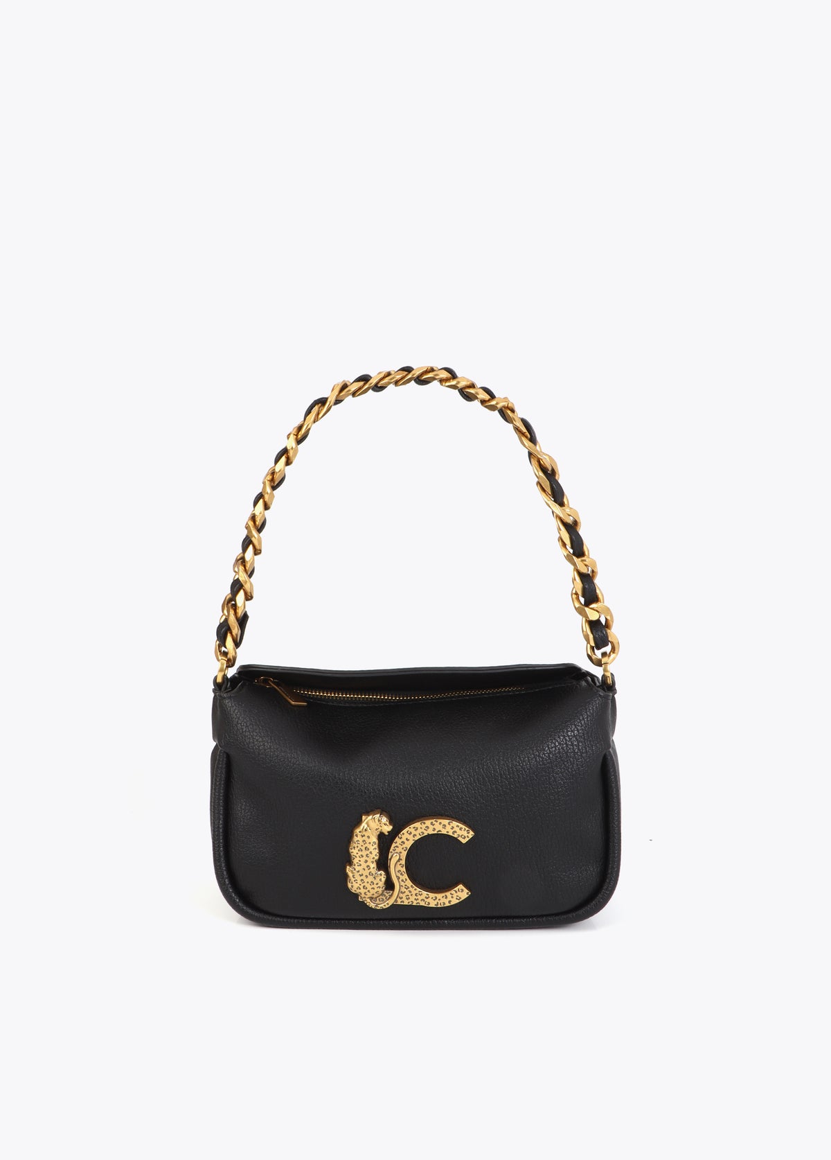 Animal Chain Detail Handbag