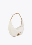 Half Moon Bag with Animal LC and Chain