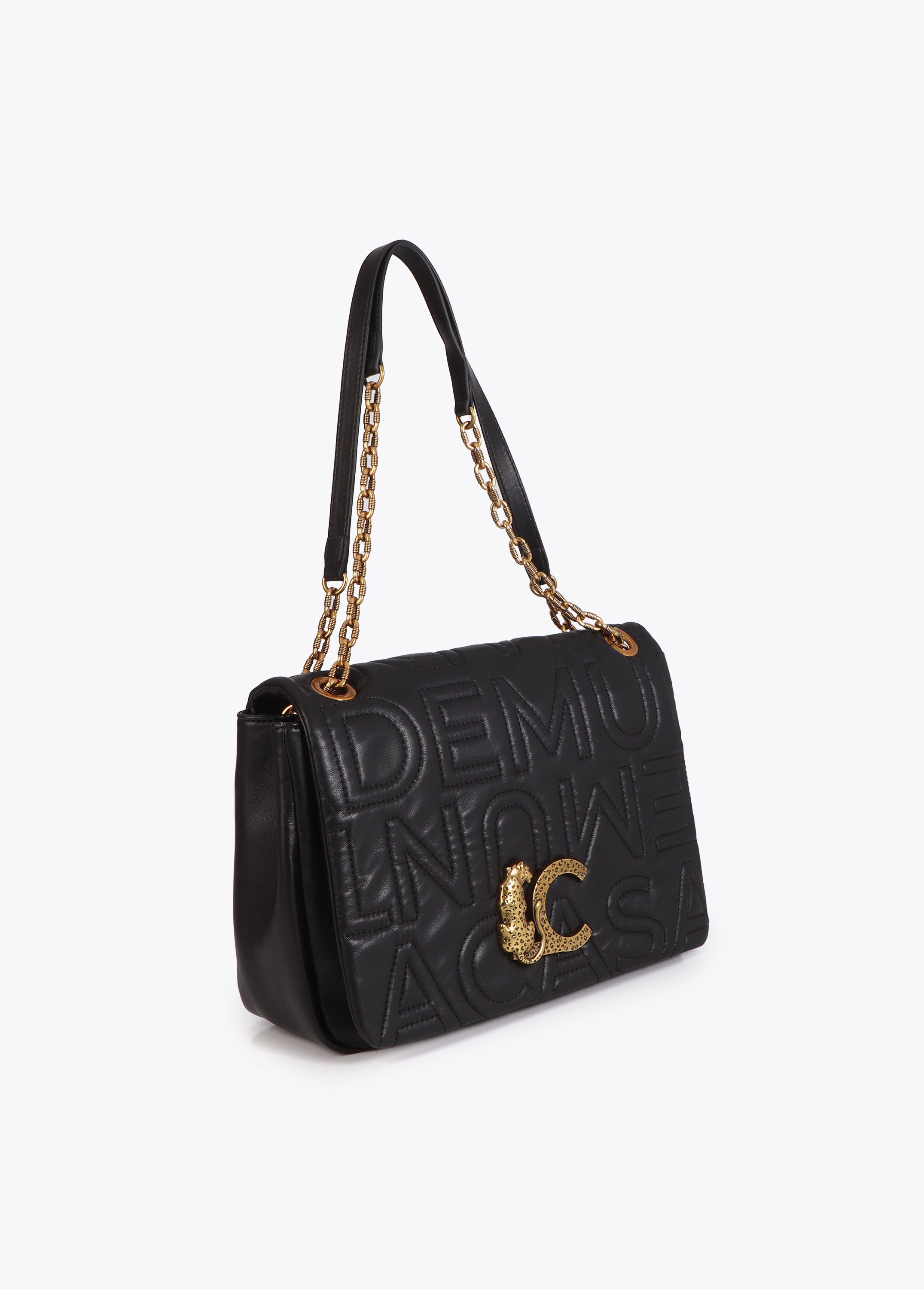 Logo Stitched Crossbody Bag
