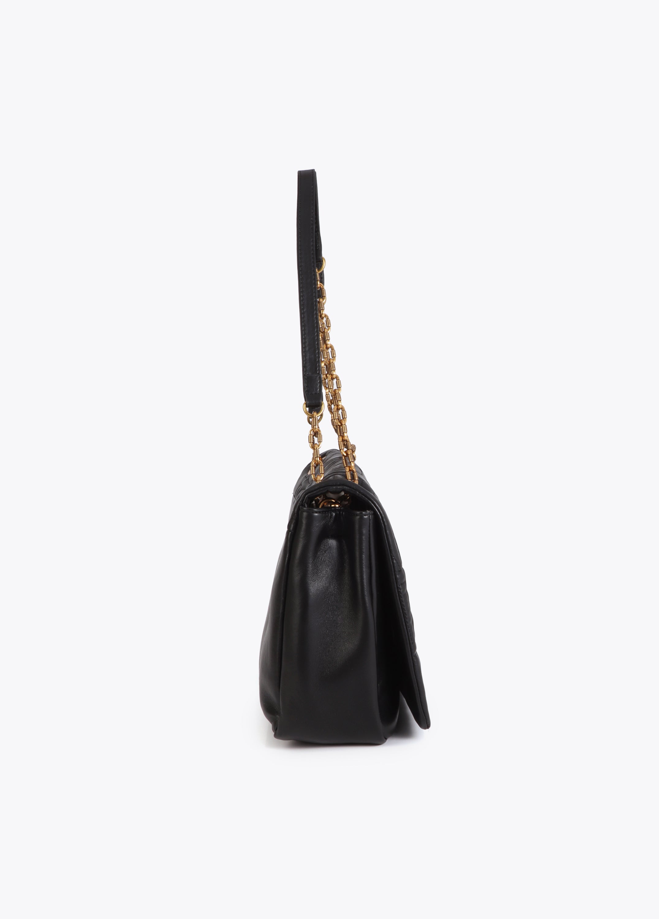 Logo Stitched Crossbody Bag