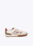 Mesh and Fabric Sneakers