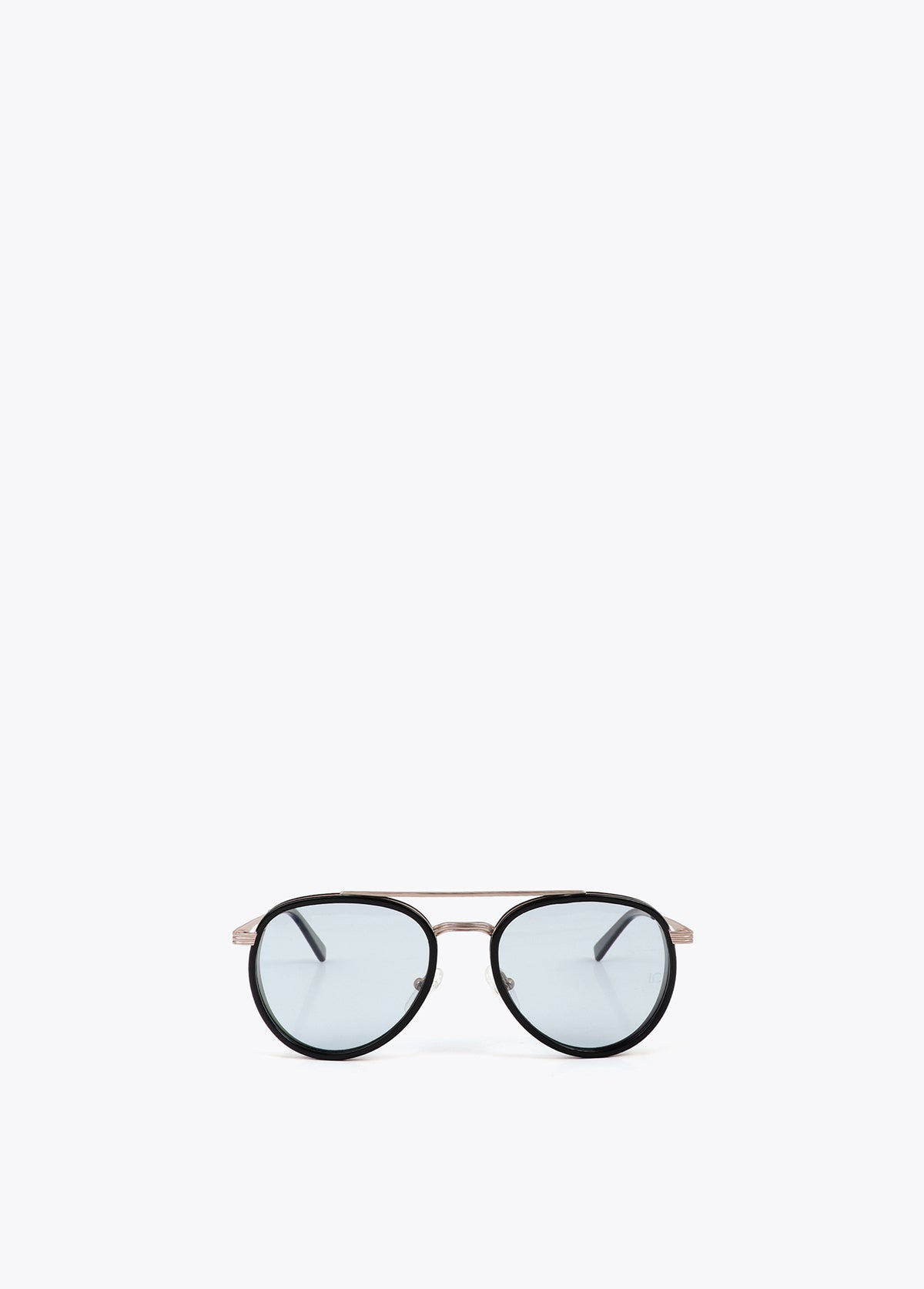 ls2609001-Aviator Sunglasses with Photochromic Lens-Medium Blue