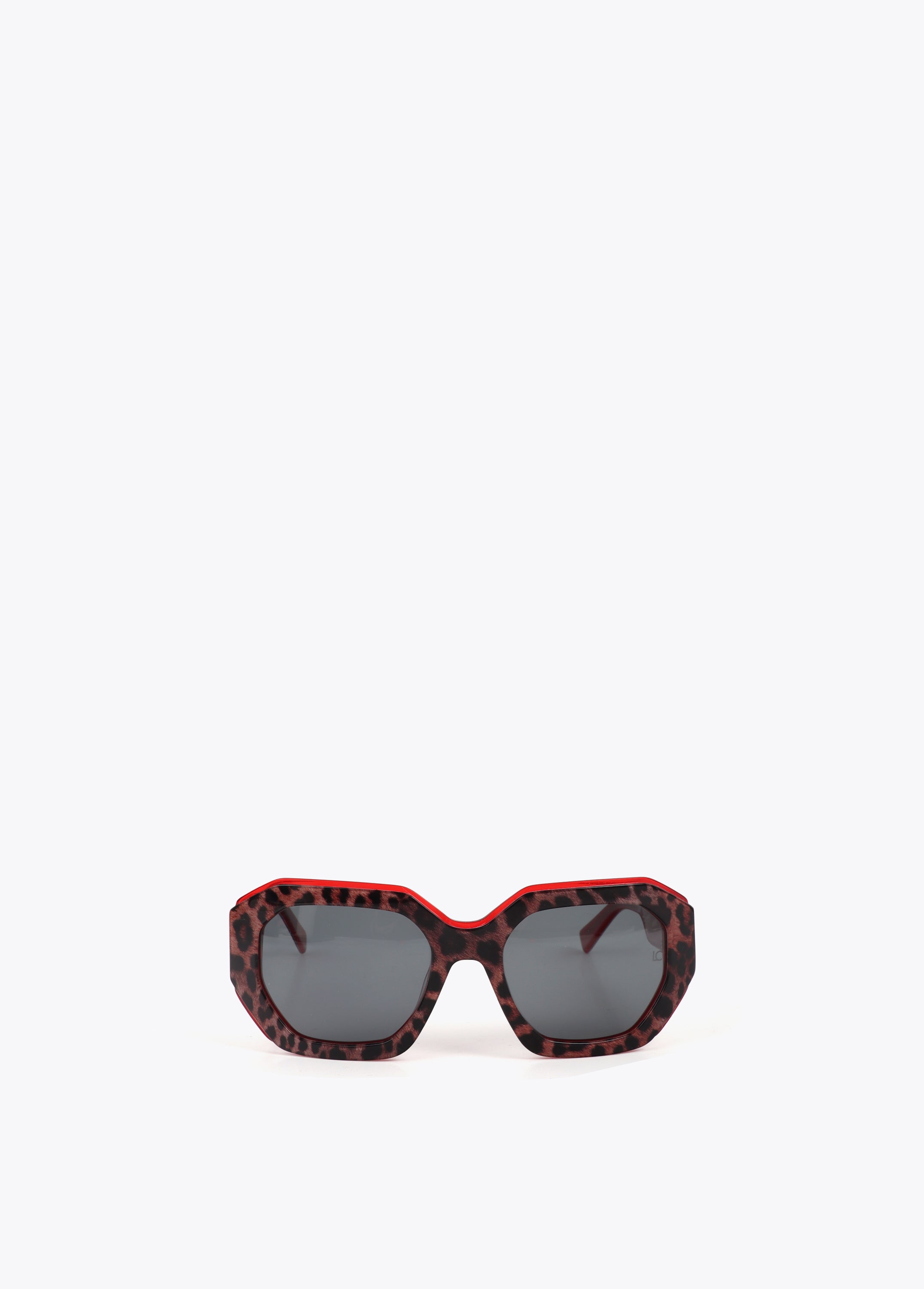 Bicolor Rectangular Sunglasses
