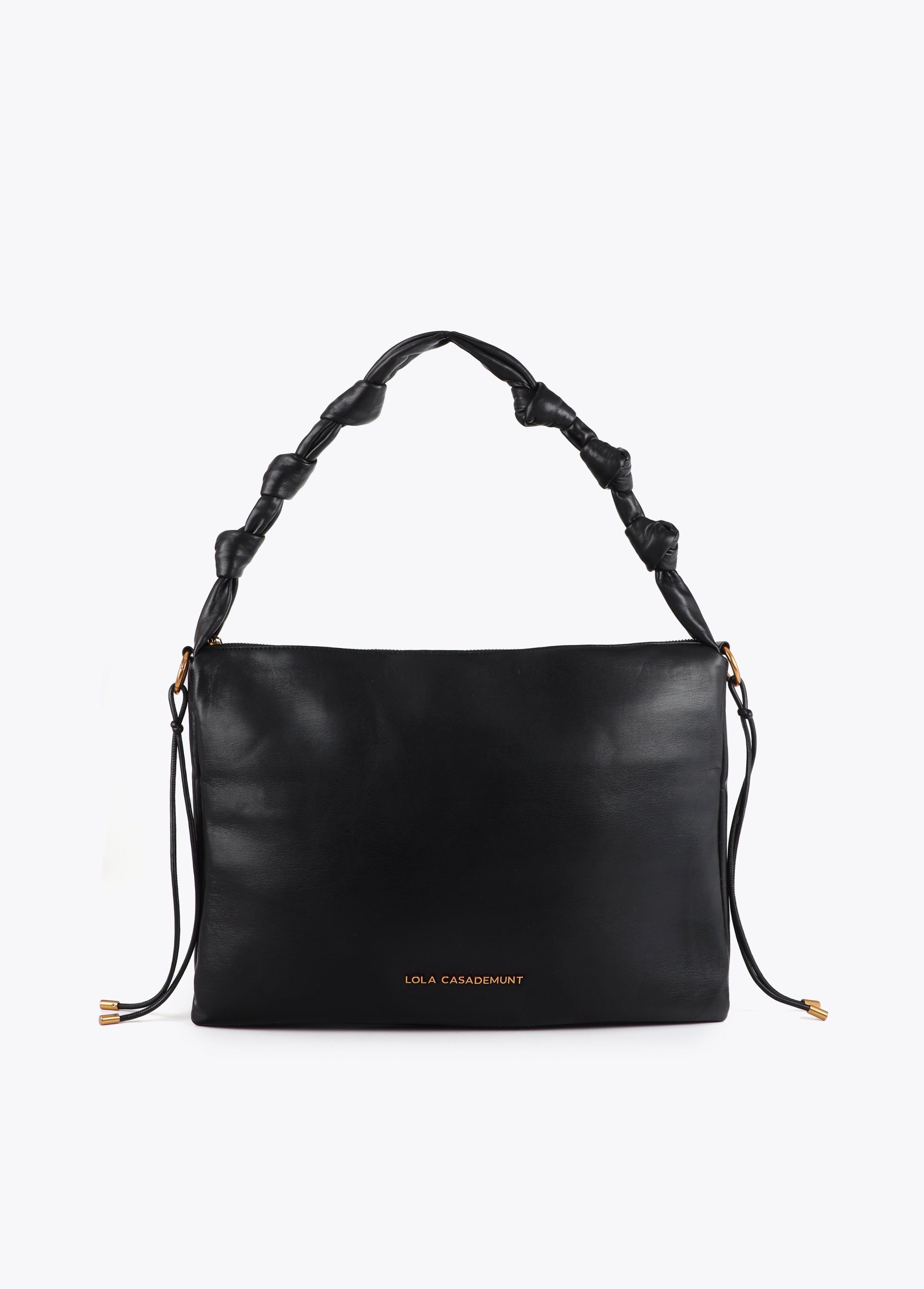 Nude Handle Flap Shoulder Bag