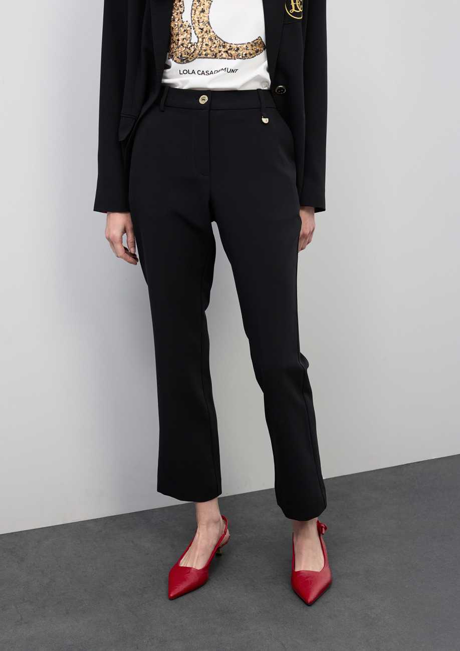 Cropped Flare Pants