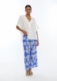 Paisley Print Fluid Culotte
