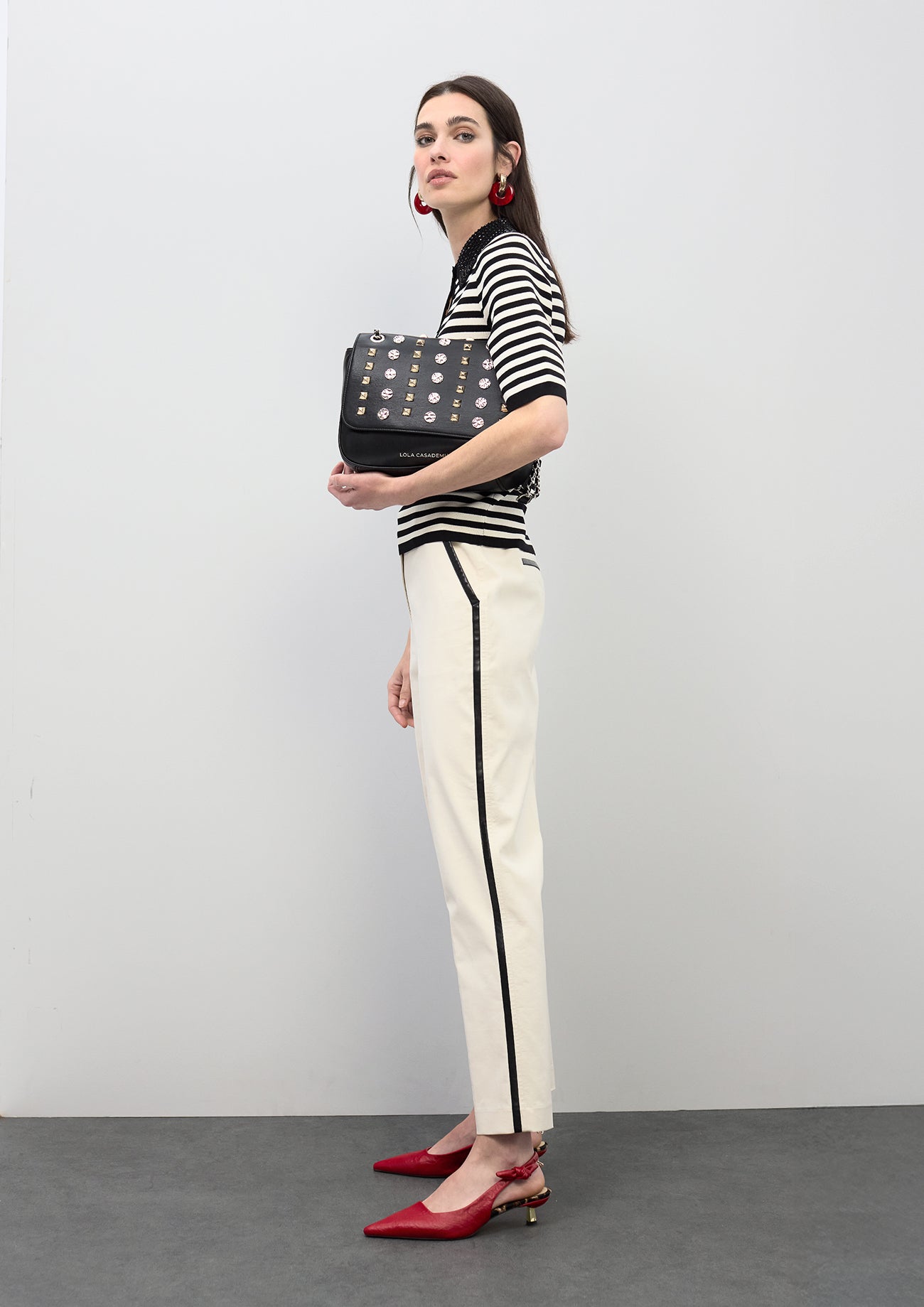 Vives Contrast Pants P.U.