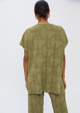 Jaquard Knit T-Shirt LC
