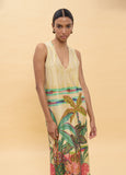 Circular Printed Dress