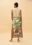 Circular Printed Dress
