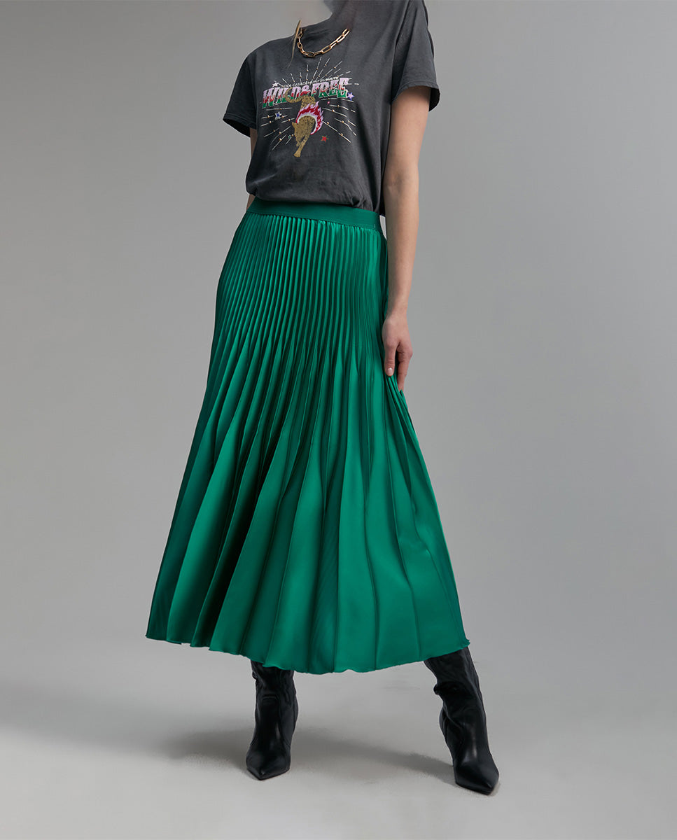 Pleated skirt