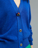 Cardigan with buttons detail