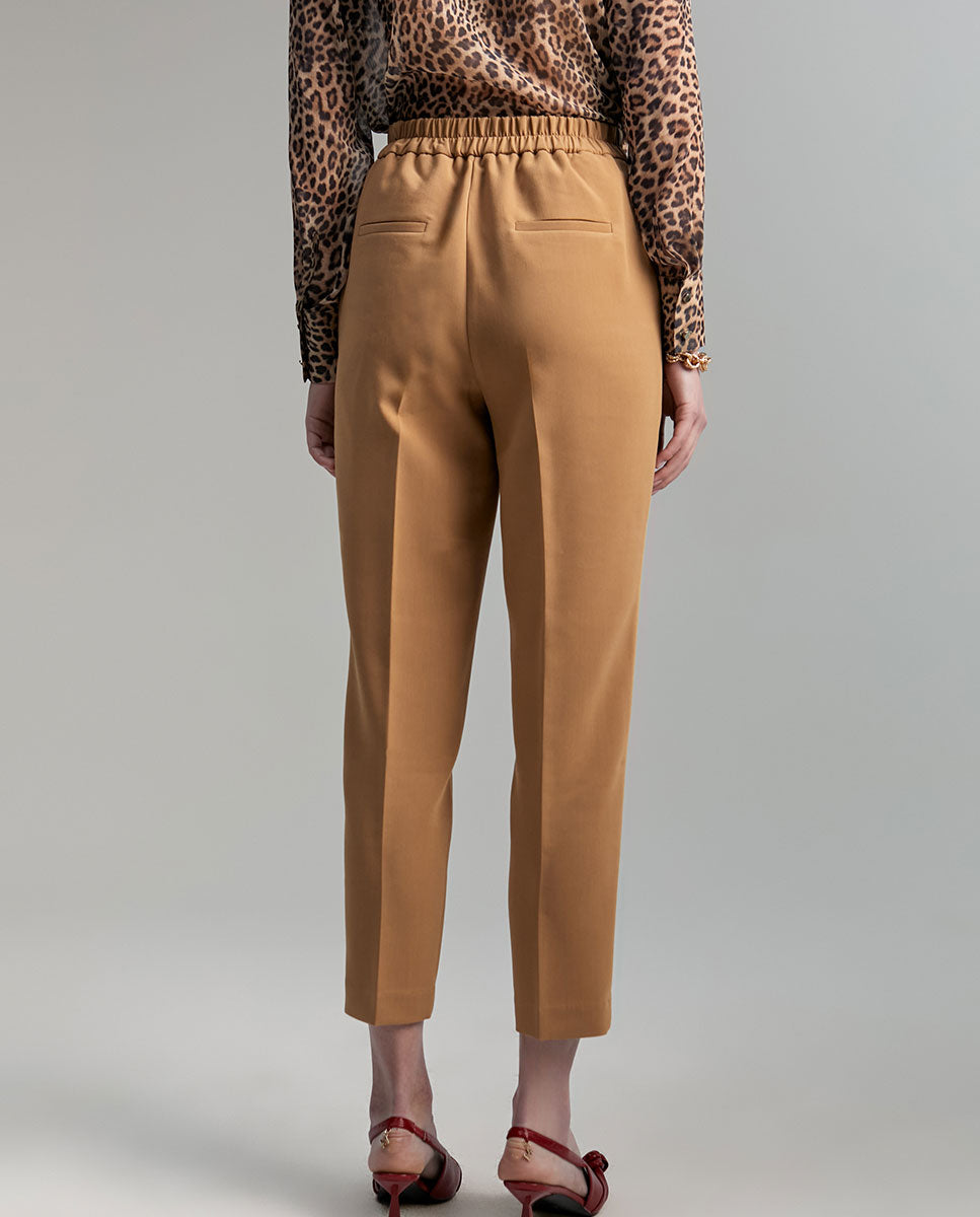 Button detail trousers