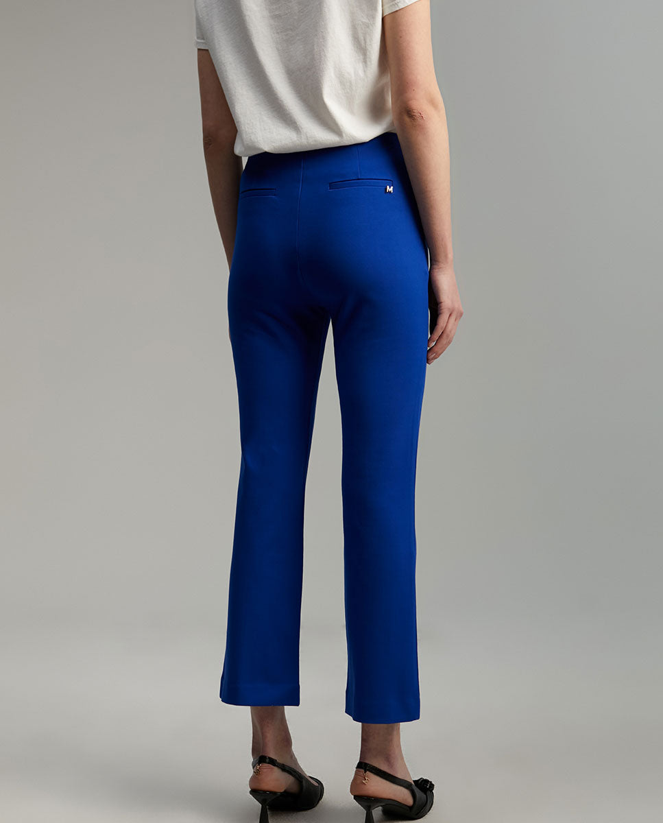 Button detail trousers