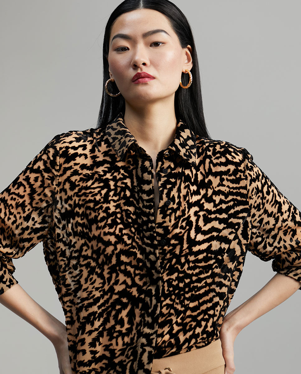 Animal print shirt