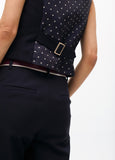 Pinstripe Tailored Vest