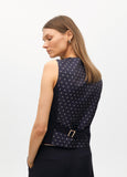 Pinstripe Tailored Vest