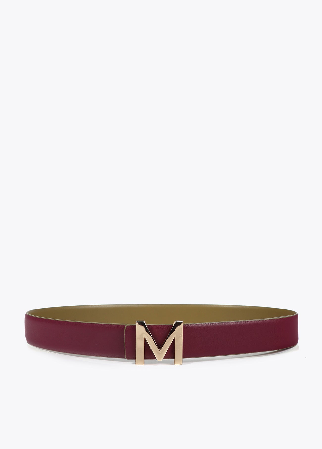 Reversible Belt with M Buckle