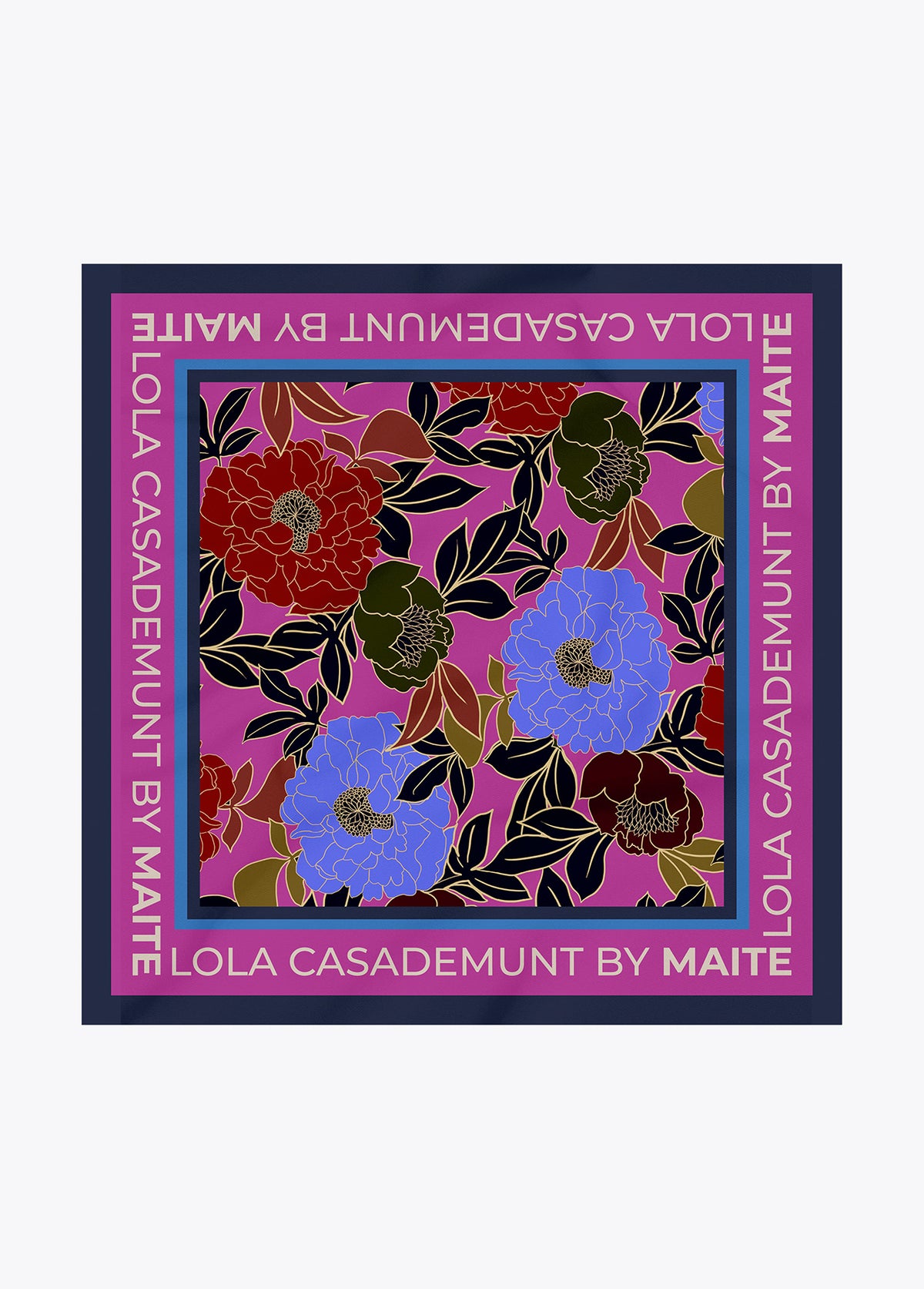 Floral Print Scarf